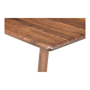 Scandinavian dining table walnut by Moe's Home Collection additional picture 9