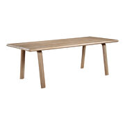 Scandinavian dining table white oak by Moe's Home Collection additional picture 6
