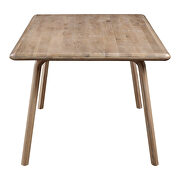 Scandinavian dining table white oak by Moe's Home Collection additional picture 7