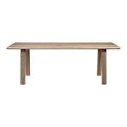 Scandinavian dining table white oak by Moe's Home Collection additional picture 10