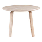 Scandinavian round dining table white oak by Moe's Home Collection additional picture 7