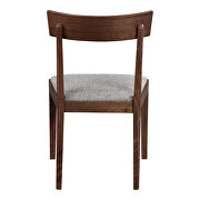 Scandinavian dining chair walnut m2 by Moe's Home Collection additional picture 4