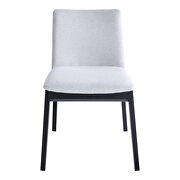 Mid-century modern ash dining chair light gray-m2 additional photo 2 of 4