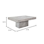 Contemporary outdoor coffee table by Moe's Home Collection additional picture 6