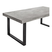 Contemporary outdoor dining table large by Moe's Home Collection additional picture 3
