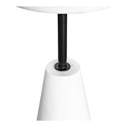 Contemporary outdoor accent table white by Moe's Home Collection additional picture 5