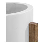 Contemporary round planter small by Moe's Home Collection additional picture 5