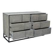 Contemporary 6 drawer dresser by Moe's Home Collection additional picture 4