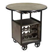 Industrial bar cart by Moe's Home Collection additional picture 5