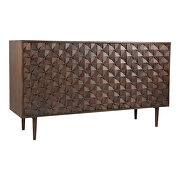 Mid-century modern 3 door sideboard additional photo 5 of 7