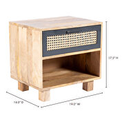 Scandinavian nightstand by Moe's Home Collection additional picture 9