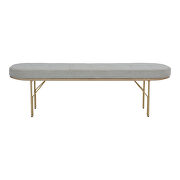 Art deco bench by Moe's Home Collection additional picture 4