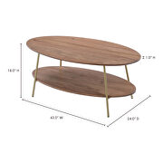 Mid-century modern coffee table by Moe's Home Collection additional picture 2