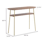 Mid-century modern console table by Moe's Home Collection additional picture 2