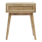 Scandinavian side table natural by Moe's Home Collection additional picture 2