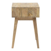 Scandinavian side table natural by Moe's Home Collection additional picture 5