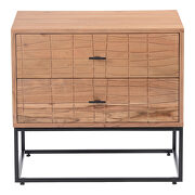 Contemporary nightstand natural by Moe's Home Collection additional picture 4