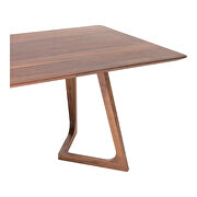 Mid-century modern dining table rectangular walnut by Moe's Home Collection additional picture 6