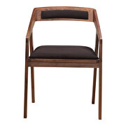 Mid-century modern arm chair black additional photo 2 of 5