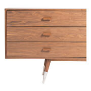 Mid-century modern sideboard walnut large by Moe's Home Collection additional picture 4