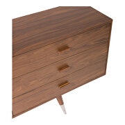 Mid-century modern sideboard walnut large by Moe's Home Collection additional picture 6