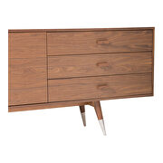 Mid-century modern sideboard walnut large by Moe's Home Collection additional picture 7