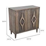 Rustic cabinet by Moe's Home Collection additional picture 2