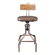 Industrial barstool by Moe's Home Collection additional picture 2