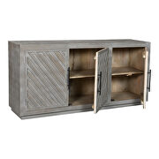 Rustic three door sideboard by Moe's Home Collection additional picture 5