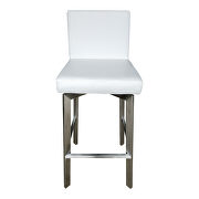 Contemporary swivel barstool white by Moe's Home Collection additional picture 5