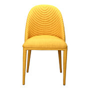 Retro dining chair yellow-m2 additional photo 2 of 5