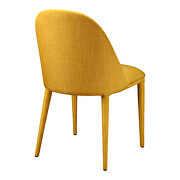 Retro dining chair yellow-m2 additional photo 3 of 5