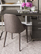 Retro dining chair gray-m2 additional photo 4 of 5