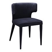 Art deco dining chair black additional photo 5 of 7