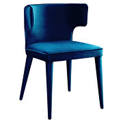 Art deco dining chair teal additional photo 3 of 5