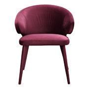 Art deco dining chair purple additional photo 2 of 7