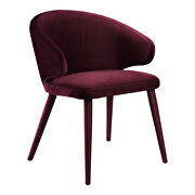 Art deco dining chair purple additional photo 3 of 7
