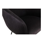 Art deco dining chair black by Moe's Home Collection additional picture 3