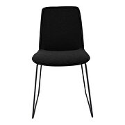 Retro dining chair black-m2 additional photo 2 of 7