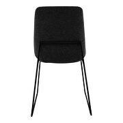Retro dining chair black-m2 additional photo 3 of 7