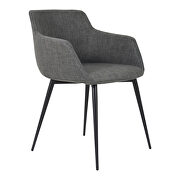 Retro arm chair gray-m2 by Moe's Home Collection additional picture 3