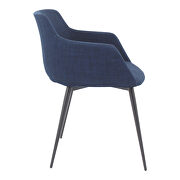 Retro arm chair blue-m2 by Moe's Home Collection additional picture 5