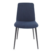 Modern dining chair blue-m2 by Moe's Home Collection additional picture 2