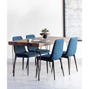 Modern dining chair blue-m2 by Moe's Home Collection additional picture 7