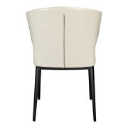 Contemporary side chair beige-m2 additional photo 3 of 3