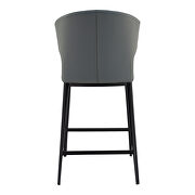 Contemporary counter stool gray by Moe's Home Collection additional picture 4