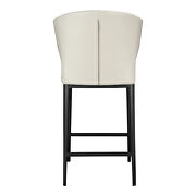 Contemporary counter stool beige by Moe's Home Collection additional picture 4