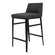 Contemporary counter stool charcoal by Moe's Home Collection additional picture 4