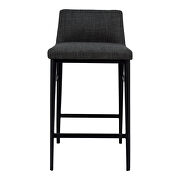Contemporary counter stool charcoal by Moe's Home Collection additional picture 6