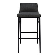 Contemporary barstool charcoal by Moe's Home Collection additional picture 6